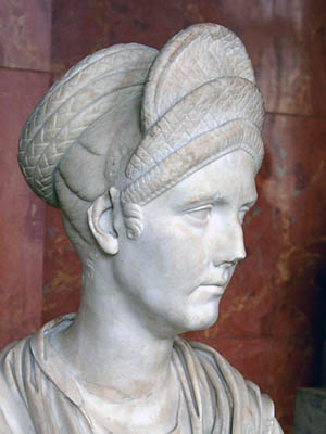 Trajan's neice. The Louvre. Photo by Ferrell Jenkins.