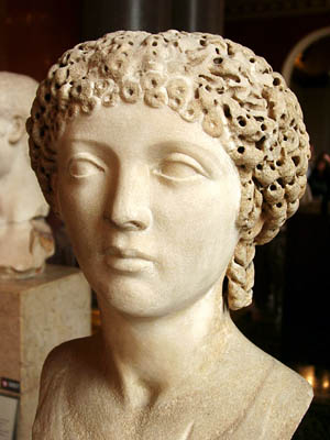 Woman from the time of Nero. The Louvre. Photo by Ferrell Jenkins.