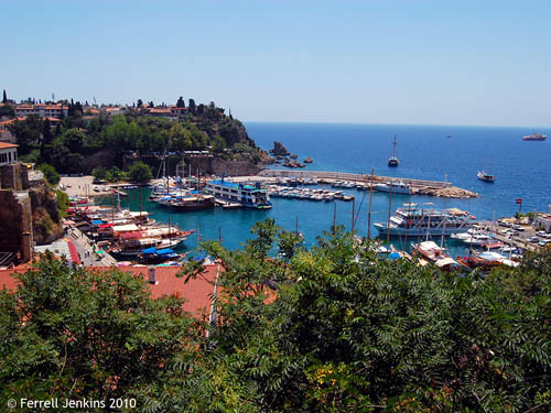 Pleasure harbor at Antalya, Turkey. Photo by Ferrell Jenkins.