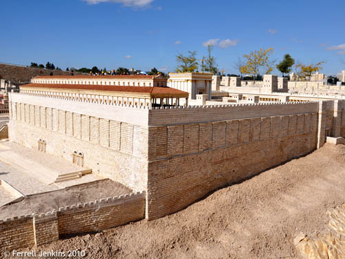 Second Temple Model, Jerusalem. Photo by Ferrell Jenkins.