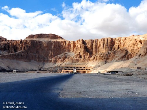 Temple of Queen Hatshepsut. Photo by Ferrell Jenkins.