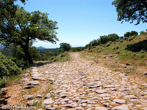 Roman Road near Assos. Photo by David Padfield.
