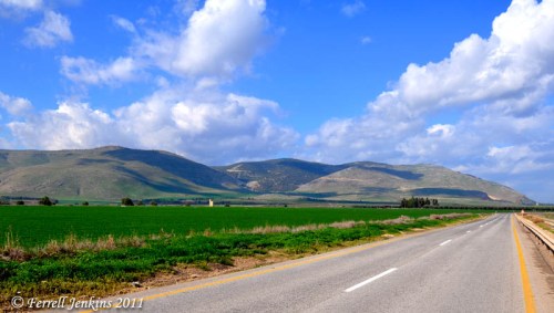 A view of Mount Gilboa from the east. Photo by Ferrell Jenkins.