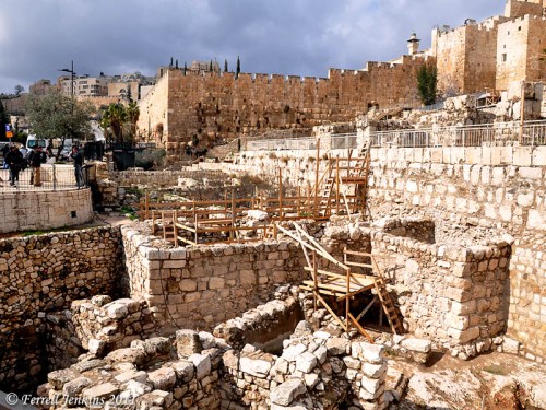 Jerusalem Ophel Excavations. Photo by Ferrell Jenkins.