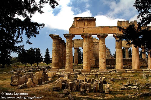 Temple of Zeus at Cyrene, Libya. Photo by Ioannis Logiotatidis.