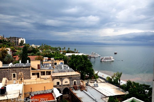 NE view across the Sea of Galilee from Tiberias. Photo by Ferrell Jenkins.