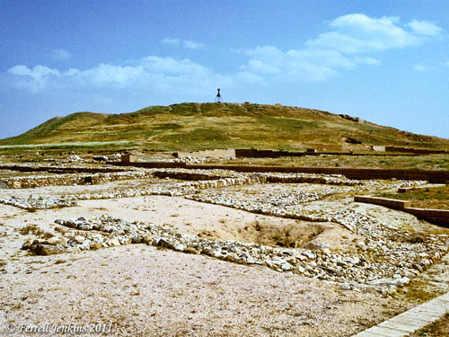 Ebla - Tell Mardikh - Syria. Photo by Ferrell Jenkins. May, 2002.