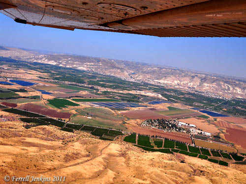 Jordan Valley between Sea of Galilee and Beth Shan Jordan Valley between Sea of Galilee & Beth Shan. Photo by Ferrell Jenkins.