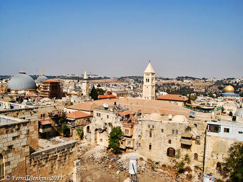 Hezekiah's Pool in the Christian Quarter of Jerusalem. Photo by Ferrell Jenkins.