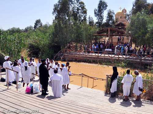 Jordan River Baptismal Site. Photo by Ferrell Jenkins.
