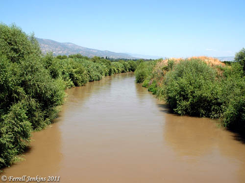 Meander River near Aphrodisias, Turkey. Photo by Ferrell Jenkins.