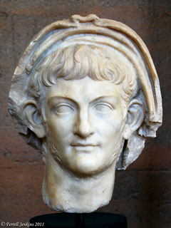 Bust of Neo. Corinth Museum. Photo by Ferrell Jenkins.