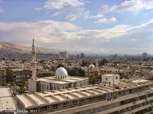 Damascus. View west and north. Photo by Ferrell Jenkins.