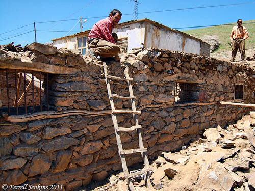 Preparing for earthquakes in Eastern Turkey between Van and Batman. Photo by Ferrell Jenkins 2007.