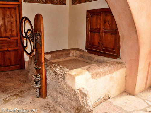Moses Well at Saint Catherine's Monastery. Photo by Ferrell Jenkins.