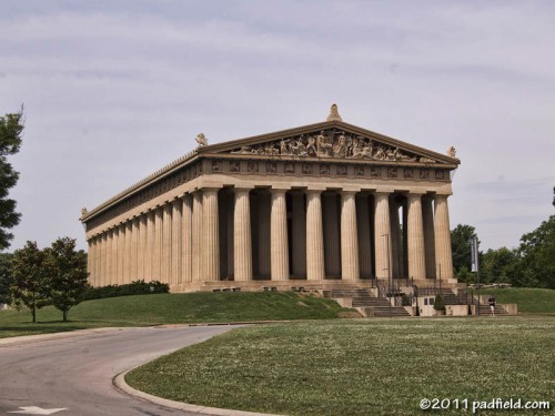 The Parthenon in Nashville, Tennessee. Photo by David Padfield.