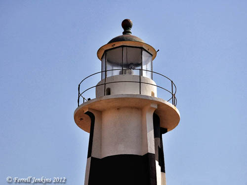 The Akko Crusader lighthouse. Photo by Ferrell Jenkins.