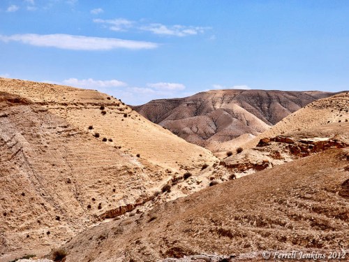 Wilderness of Judea on way from Jerusalem to Jericho. Photo by Ferrell Jenkins.