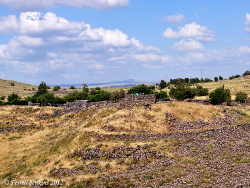 Chorazin (Korazim) in the basalt hills north of the Sea of Galilee. Photo by Ferrell Jenkins.