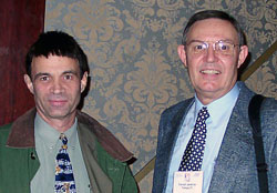 Oden Golan and Ferrell Jenkins at SBL, Toronoto, 2002.
