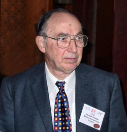 Herschel Shanks at SBL in Toronto, 2002.