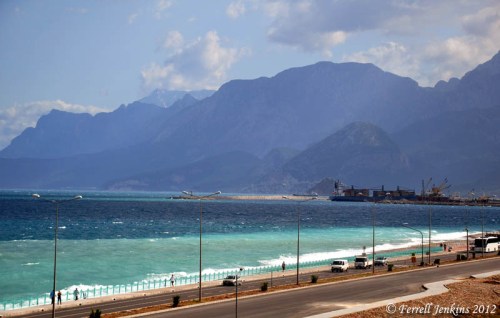 Lycian Mountains west of Antalya, Turkey. Photo by Ferrell Jenkins.