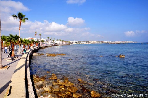 The harbor at Paphos. Photo by Ferrell Jenkins.