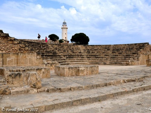 The Odeion at Paphos. Photo by Ferrell Jenkins.