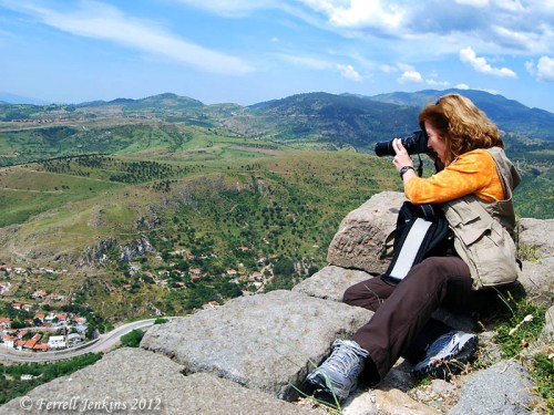 View from the Acropolis of Thyatira. Photo by Ferrell Jenkins.