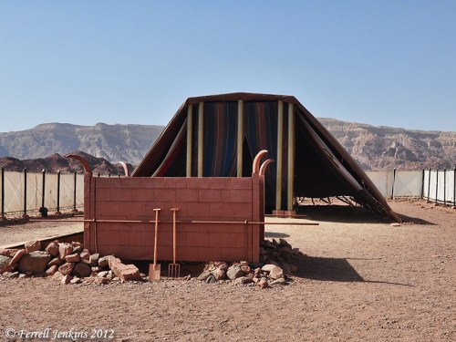 Tabernacle in the Wilderness at Timna. Photo by Ferrell Jenkins. Tabernacle in the Wilderness at Timna. Photo by Ferrell Jenkins.
