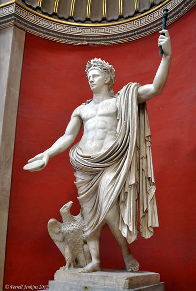 Emperor Claudius (37-54 A.D.). Vatican Museum. Photo by Ferrell Jenkins.