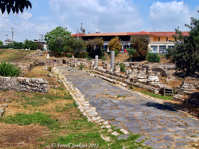 Tarsus_Roman-Street_fjenkins052807_02t-tpz Roman Road at Tarsus in Cilicia. Photo by Ferrell Jenkins.