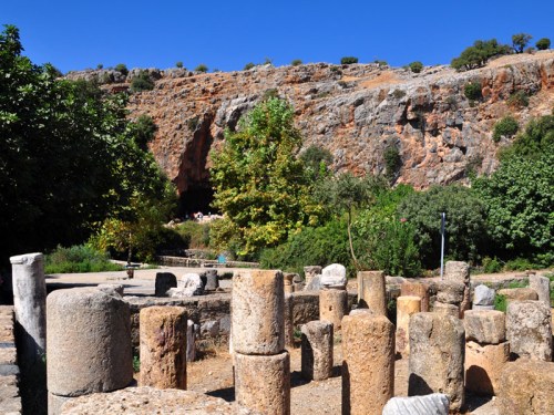 Caesarea Philippi. Photo by Ferrell Jenkins.