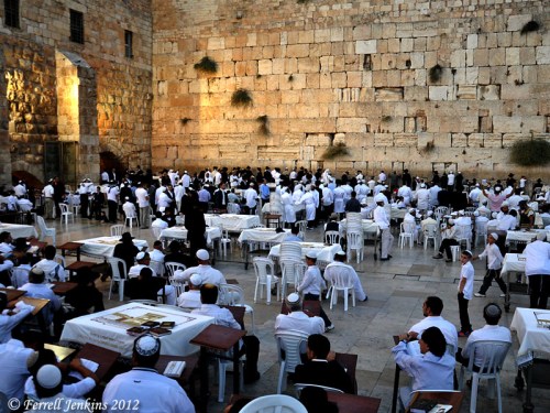 The Western Wall on Rosh HaShanna. Photo by Ferrell Jenkins.