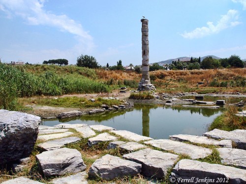 The site of the Artemis temple at Ephesus. Photo by Ferrell Jenkins.