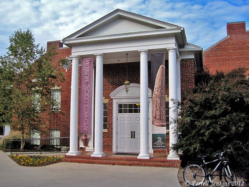 The Lynn H. Wood Archaeological Museum is located in this building.