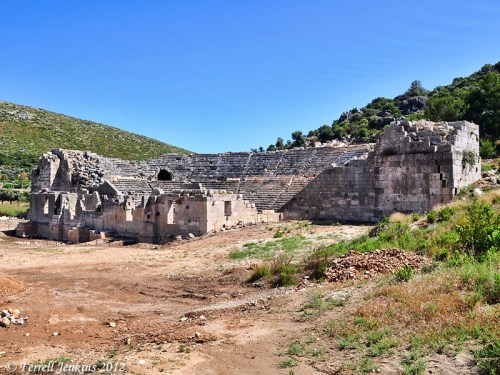 Theater at Patara. Photo by Ferrell Jenkins.