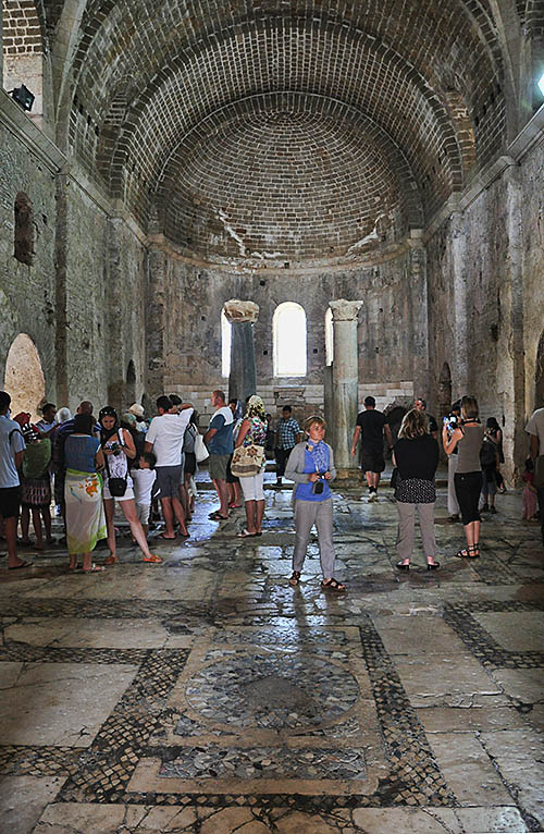 Ruins of the Byzantine church at Demre. Photo by Ferrell Jenkins.