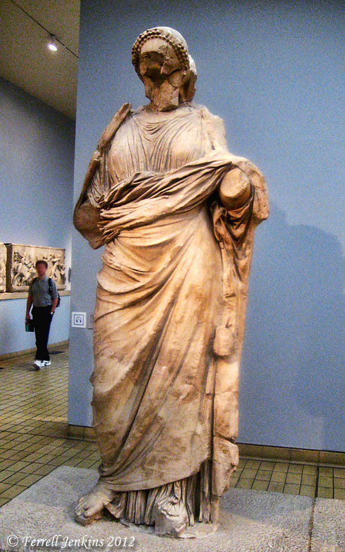 Statues from the Mausoleum of Maussollos - Marble, About 350 B.C