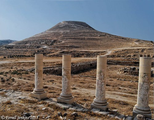 View of the Herodium toward the east. Photo by Ferrell Jenkins