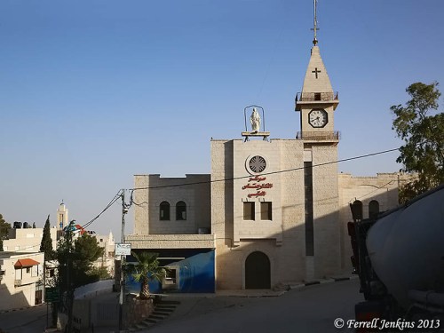 The Latin Church at Taybeh. Photo by Dan Kingsley.