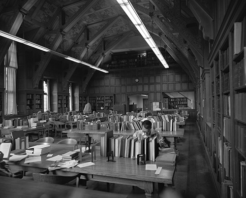 Oriental Institute Research Area about 1975.