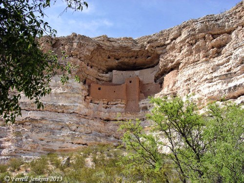 Montezuma Castle National Monument. Photo by Ferrell Jenkins, May, 2003.