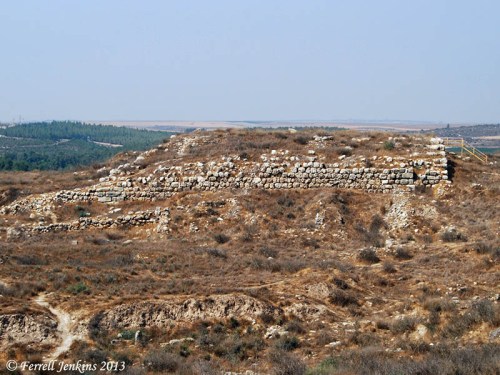The Judean fort at Lachish. Photo by Ferrell Jenkins.