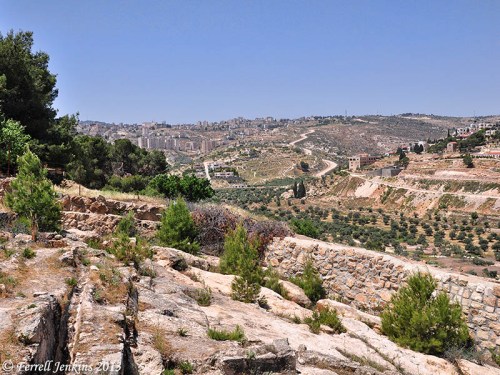 Shepherd's fields at Beit Sahour. Photo by Ferrell Jenkins