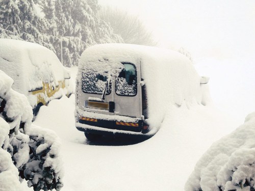 Snow in the mountains of Judea. Photo by EMB, 12/14/13.