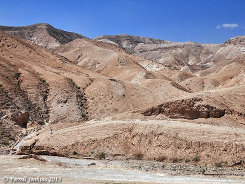 The wilderness of Judea. Photo by Ferrell Jenkins.