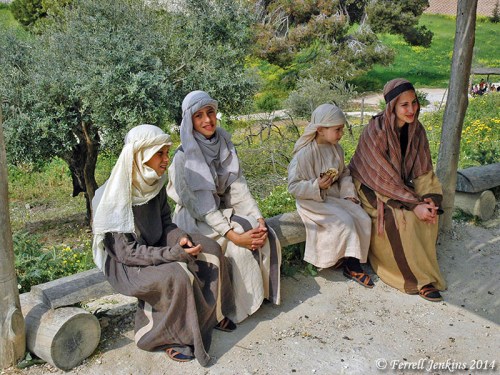 Children at Nazareth Village. Photo by Ferrell Jenkins.