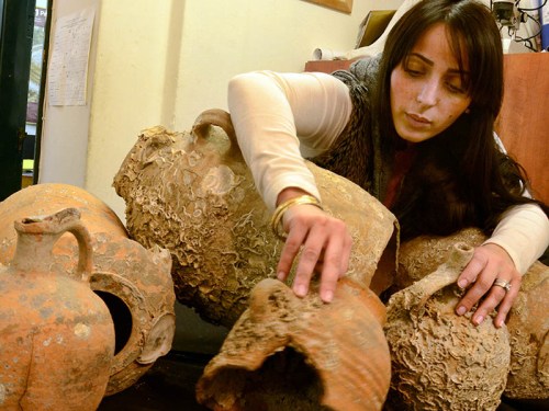 Sunken treasure from the Mediterranean. Photo: Israel Antiquities Authority