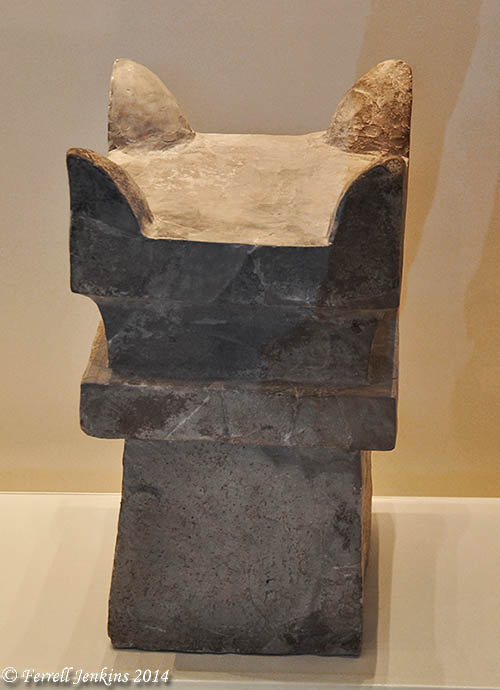Altar of Incense from Megiddo. Israel Museum. Photo by Ferrell Jenkins.